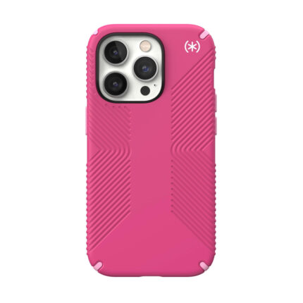 Калъф от Speck за iPhone 14 Pro PRESIDIO 2 GRIP (DIGITALPINK/BLOSSOMPINK/WHITE)