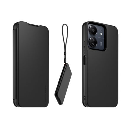 Калъф от  Xiaomi Book Case with Necklace за Xiaomi Redmi 13C Black