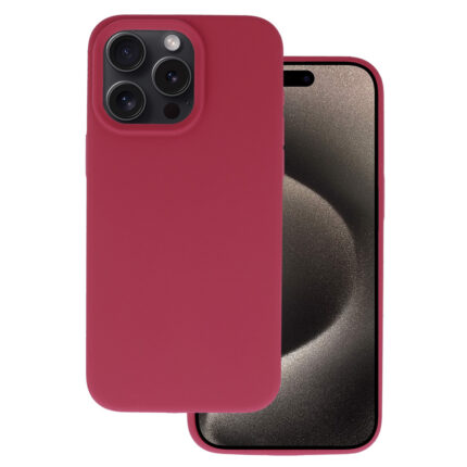 Калъф от Silicone Lite Case За Xiaomi Redmi Note 12 Pro 5G burgundy