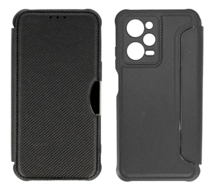 Калъф от Razor Carbon Book Case За Xiaomi Redmi Note 12 Pro 5G/Poco X5 Pro black