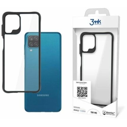 Калъф за Samsung Galaxy A12 от 3mk, Satin Armor Case+