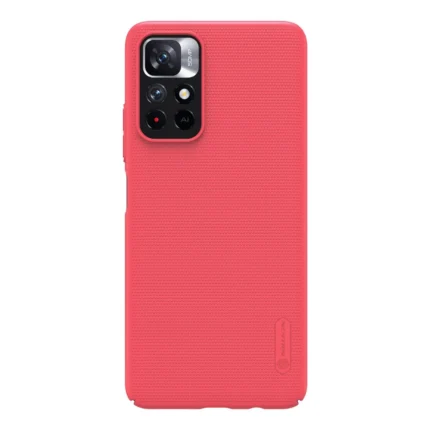 Калъф Nillkin Super Frosted Back Cover за Xiaomi Redmi Note 11T 5G/Poco M4 Pro 5G - Bright Red