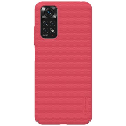 Калъф Nillkin Super Frosted Back Cover за Xiaomi Redmi Note 11, червен