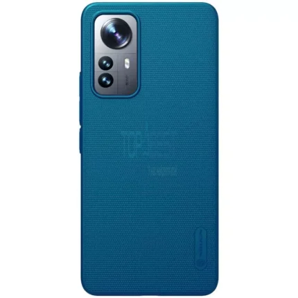 Калъф на Nillkin Super Frosted Shield за Xiaomi 12 Lite 5G - син