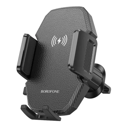 Стойка за Кола от Borofone Car holder BH213 Adelante with induction charging to air vent black