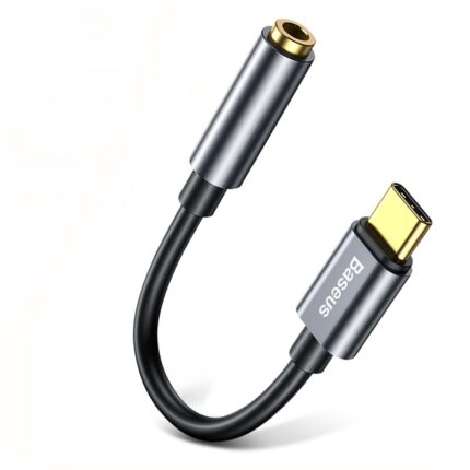 Адаптор Baseus CATL54-0G USB-C Male to 3,5mm Female Adapter L54 Deep Grey