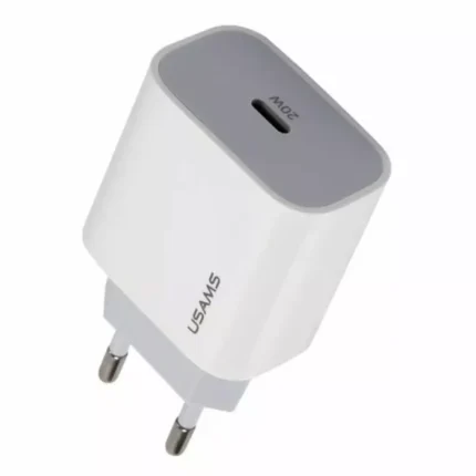 Зарядно USAMS US-CC118 T34 PD Fast Travel Charger  20W (EU)