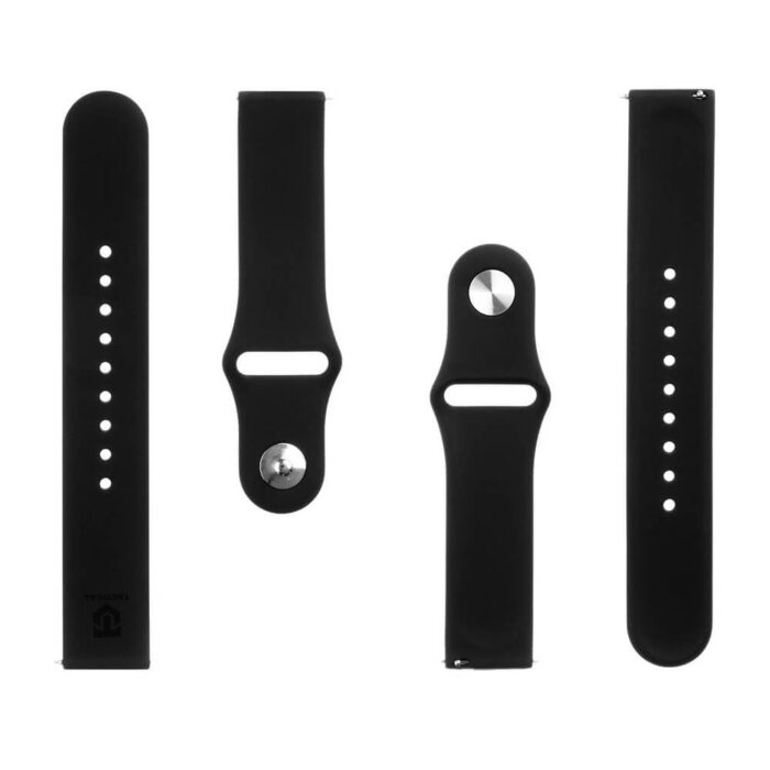 Каишка за часовник Tactical 432 Silicone Band 20mm Black - Image 3