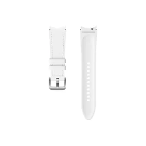 Кожена каишка от Samsung за Galaxy Watch 4/4 Classic Leather Strap M/L - White (ET-SHR89LWE)