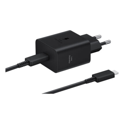 Зарядно Samsung USB-C Travel Charger 15W Black with Cable