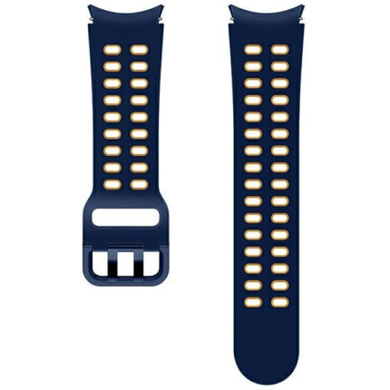 Силиконова каишка от Samsung за Galaxy Watch 4 40mm Sport Strap S/M 20mm - Navy (ET-SXR86SNE)