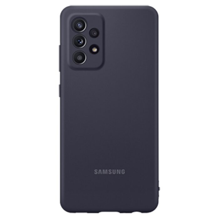 Калъф от Samsung за Galaxy A72 Silicone Cover Black - Image 1