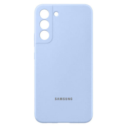 Силиконов калъф от Samsung за Galaxy S22 Plus - Sky Blue