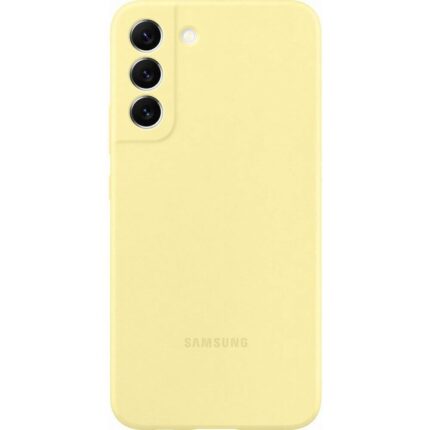Силиконов Калъф от Samsung за Galaxy S22+ Yellow
