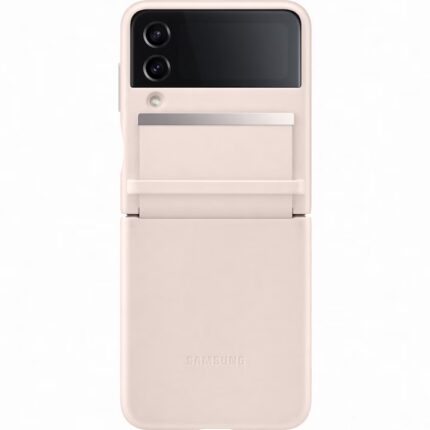 Калъф Samsung Flap Leather Cover Case за Galaxy Z Flip4 - Peach