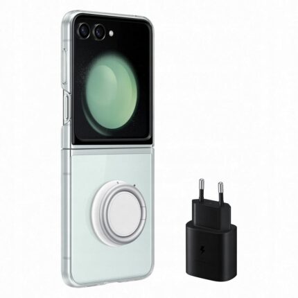 Калъф Samsung Starter Pack for Galaxy Z Flip 5 Transparent