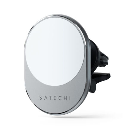 Стойка  за кола Satechi Magnetic Wireless Car Charger - Silver