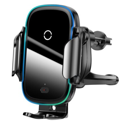 Безжично зарядно и стойка за кола Baseus Light Electric Holder Wireless Charger