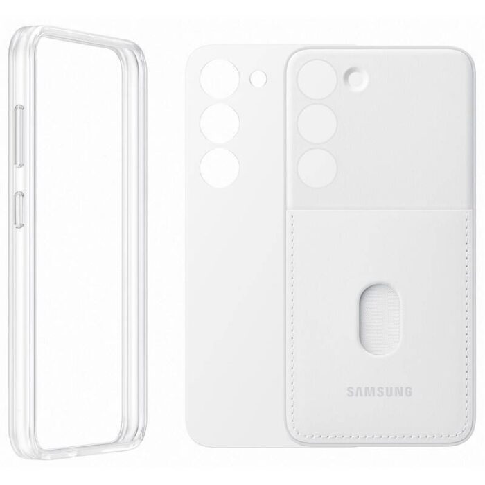 Калъф от Samsung за Galaxy S23  Frame Case White - Image 1
