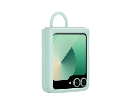 Калъф от Samsung  за  Galaxy Z Flip 6, Silicone Cover with Ring, Mint