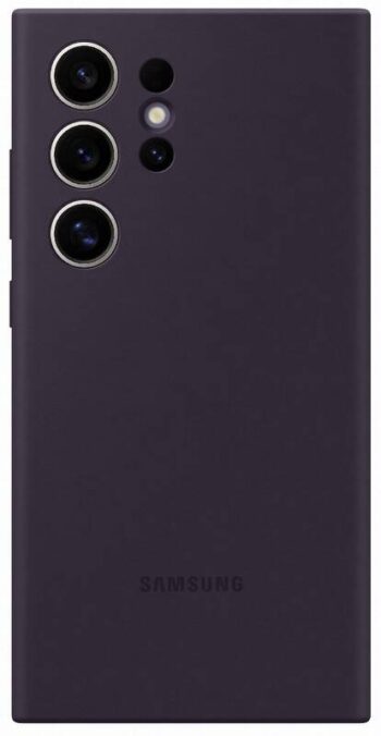 Калъф Samsung Silicone Cover for Galaxy S24 Ultra Dark Violet