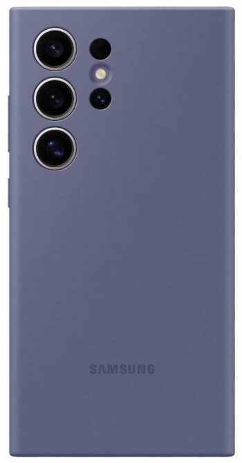 Калъф от Samsung Silicone Cover за Samsung Galaxy S24 Ultra Violet