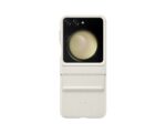 Калъф от Samsung Leather Cover за Galaxy Z Flip 5 Cream