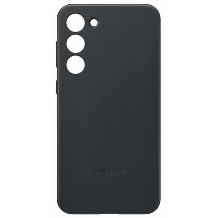 Калъф Samsung Leather Cover for Galaxy S23+ Black - Image 1