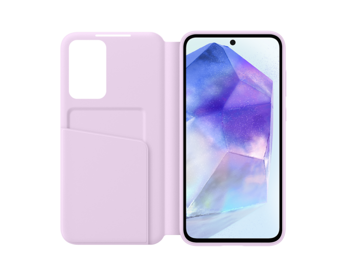 Калъф от  Samsung Smart View Case за Galaxy A55 5G - Лилав - Image 3