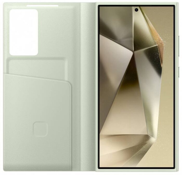 Калъф от Samsung Smart View Case за  Galaxy S24 Ultra Light Green - Image 2