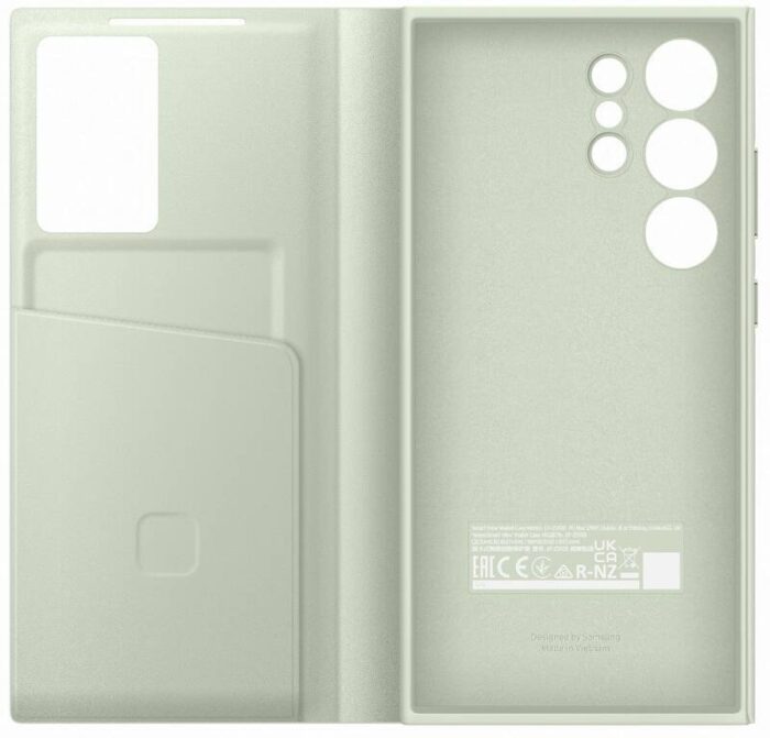 Калъф от Samsung Smart View Case за  Galaxy S24 Ultra Light Green - Image 3