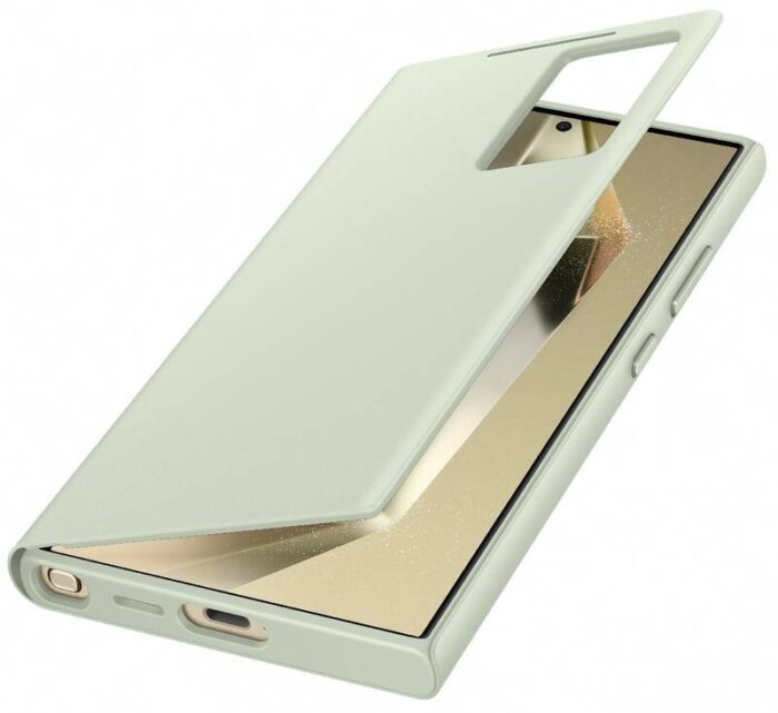 Калъф от Samsung Smart View Case за  Galaxy S24 Ultra Light Green - Image 4