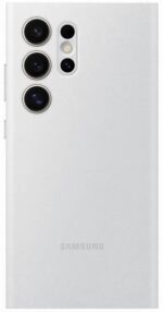 Калъф от Samsung Smart View Wallet  flip case за Samsung Galaxy S24 Ultra - white - Image 2