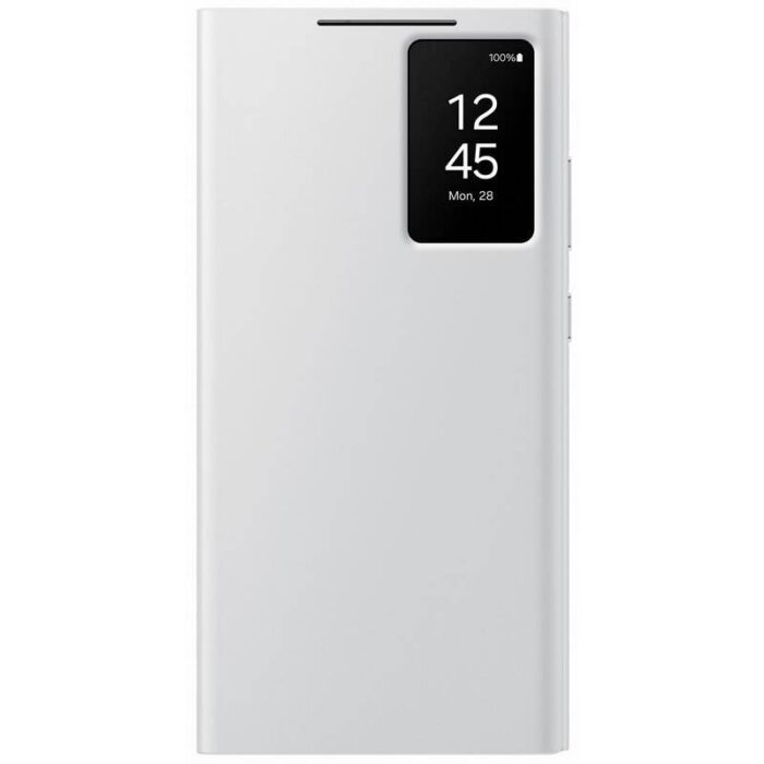 Калъф от Samsung Smart View Wallet  flip case за Samsung Galaxy S24 Ultra - white - Image 1