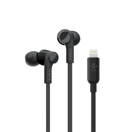 Слушалки Belkin SOUNDFORM Earphones ROCKSTAR с Lightning Connector - Black