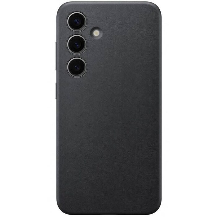 Калъф  Samsung Leather Cover (Vegan) for Galaxy S24 Black - Image 1