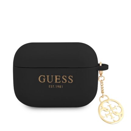 Калъф от Guess 4G Charms Silicone Case for Airpods Pro Black