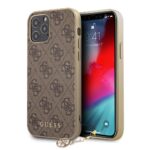 Калъф Guess 4G Charms Cover for iPhone 12/12 Pro 6.1 Brown - Image 2