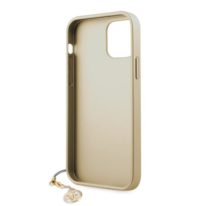 Калъф Guess 4G Charms Cover for iPhone 12/12 Pro 6.1 Brown - Image 8
