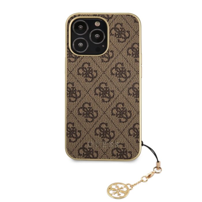 Калъф от Guess 4G Charms Case за iPhone 13 Pro Max Brown - Image 2