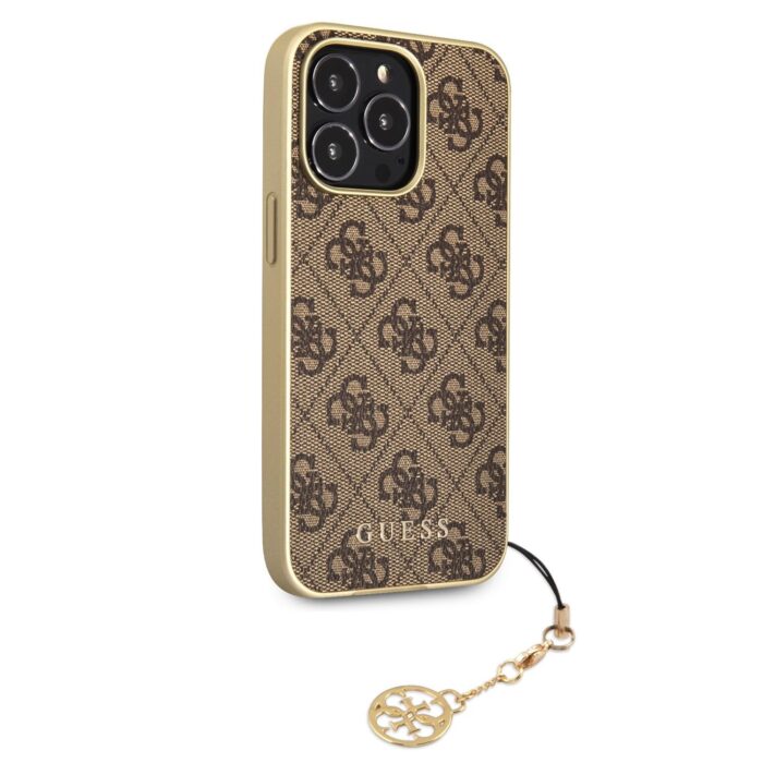 Калъф от Guess 4G Charms Case за iPhone 13 Pro Max Brown - Image 3