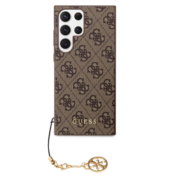 Калъф от Guess 4G Charms Case за Samsung Galaxy S23 Ultra Brown - Image 2