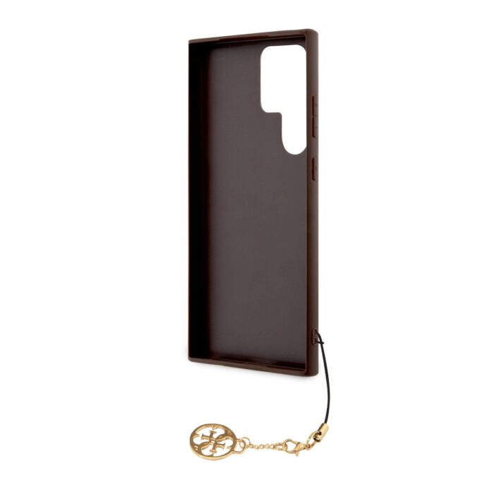 Калъф от Guess 4G Charms Case за Samsung Galaxy S23 Ultra Brown - Image 5