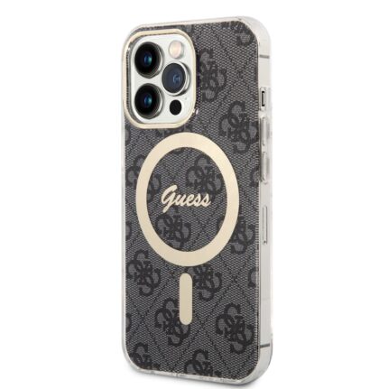 Калъф от Guess case за iPhone 13 Pro 6,1" black hardcase Magsafe IML 4G