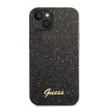 Калъф от Guess PC/TPU Glitter Flakes Metal Logo Case за iPhone 14 Black - Image 2
