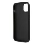 Калъф от Guess PC/TPU Glitter Flakes Metal Logo Case за iPhone 14 Black - Image 5