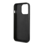 Калъф от Guess PCTPU Glitter Flakes Metal Logo Case за iPhone 14 Pro Max Black - Image 5