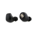Слушалки Guess True Wireless 4G PU Metal Logo BT5.3 Stereo Earphones Brown - Image 5