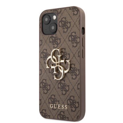 Калъф GUESS 4G Big Metal Logo GUHCP13M4GMGBR for Iphone 13 brown