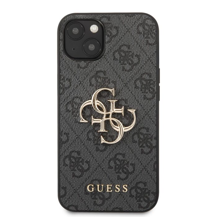 Калъф от Guess PU 4G Metal Logo Case за iPhone 13 Grey - Image 2